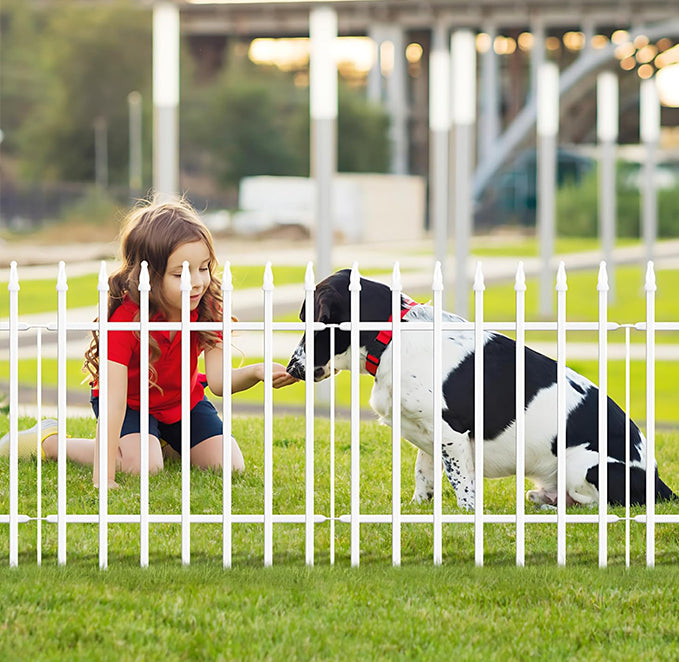 Metal Garden Fence 60 cm (H) x 60 cm (W)